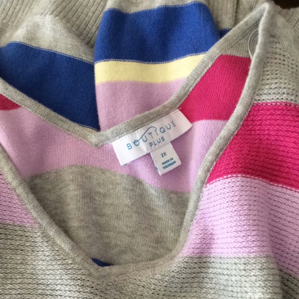 Boutique Plus, Women’s, 2X long sleeved sweater